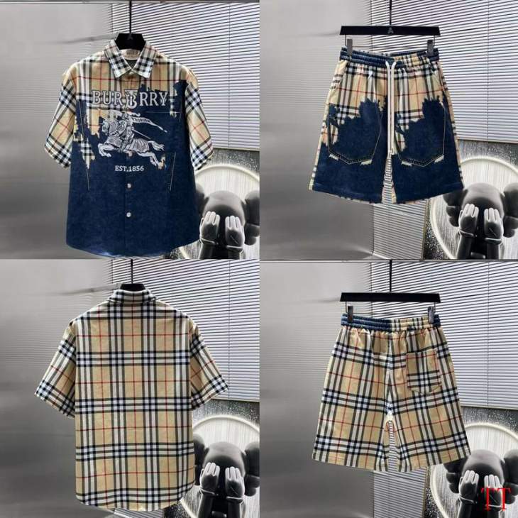 Picture of Burberry Shirt Pant Suits _SKUBurberryM-3XL20tr52120278